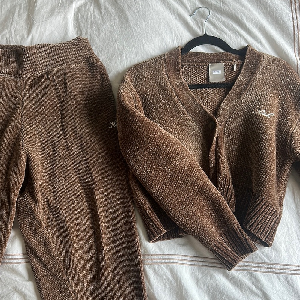 Kith Brown Women's Sweater Set